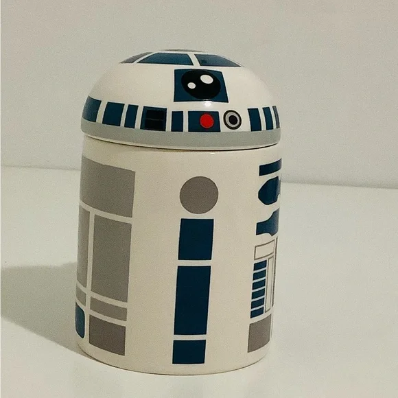 Star Wars R2-D2 Droid Mug with Removable Lid , Ceramic ⭐️ - Picture 2 of 8